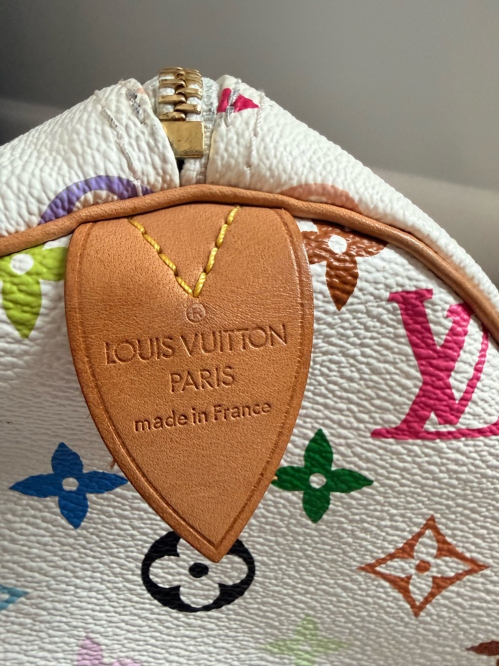 AUTH Limited Edition Louis Vuitton Multicolor Murakami Speedy - Picture 16 of 16
